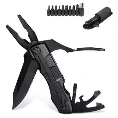 Multifunctional Knife Pliers Outdoor Home Portable Outdoor Survival Folding Knife Plier Screwdriver Hand Tool Car Emergency Tool 1420