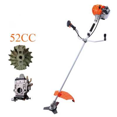 Hot Sale 52cc 2 Stroke Brush Cutter Professional Grass Trimmer
