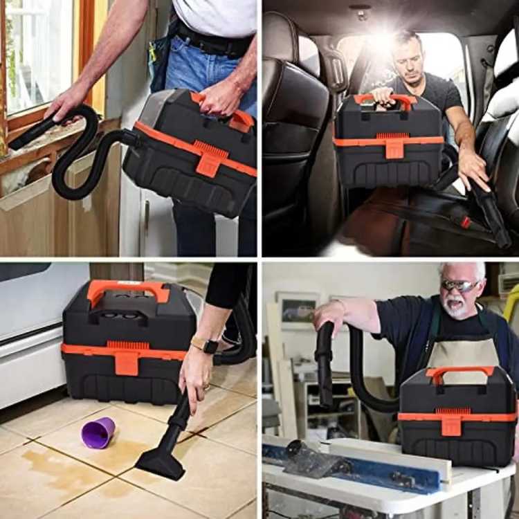 Cordless 20V 3 in 1 Wet Dry Vacuum Cleaner with Blower Function 2.64 Gallon 2 * 2.0 Ah Battery Included  Tools Series Handheld 1420