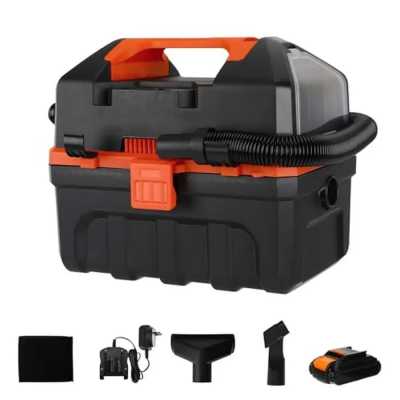 Cordless 20V 3 in 1 Wet Dry Vacuum Cleaner with Blower Function 2.64 Gallon 2 * 2.0 Ah Battery Included Tools Series Handheld 1420