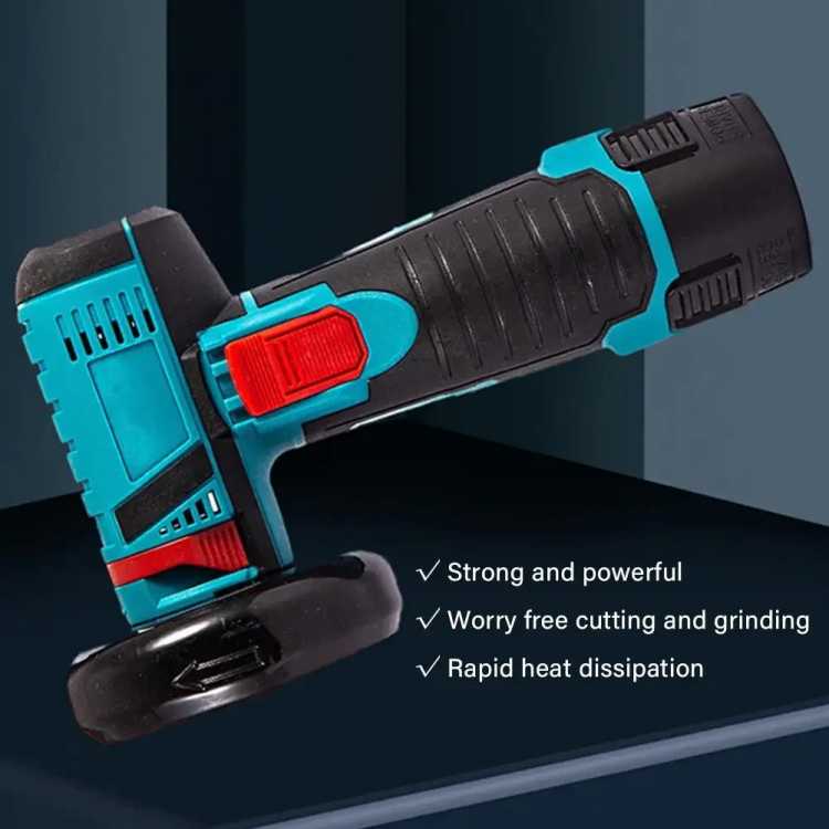 12V Cordless Electric Angle Grinder 19500rpm Lithium Battery Mini Polishing Grinding Machine Diamond Cutting Power Grinder 1420