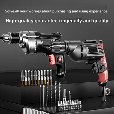 220V 50Hz Impact Drill 0-3000 R/min High Rotation Speed Corded Electric Drill Tool Max 13mm Chuck Controllable Speed 780W 1420