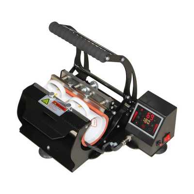 22oz Mug Printing Press Machine Cup Logo Transfer Double Station