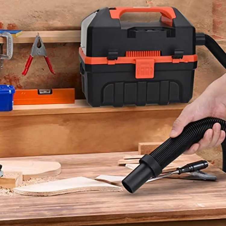 Cordless 20V 3 in 1 Wet Dry Vacuum Cleaner with Blower Function 2.64 Gallon 2 * 2.0 Ah Battery Included  Tools Series Handheld 1420