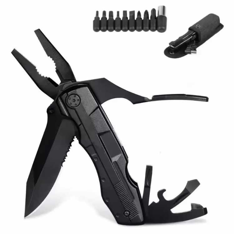 Multifunctional Knife Pliers Outdoor Home Portable Outdoor Survival Folding Knife Plier Screwdriver Hand Tool Car Emergency Tool 1420