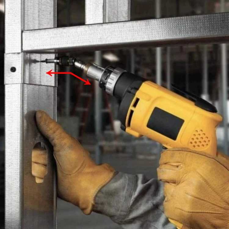 1/4 "Hex Magnetic Ring Screwdriver Bits Drill Hand Tools Drill Bit Extension Rod Quick Change Holder Drive Guide Screw Drill Tip 1420