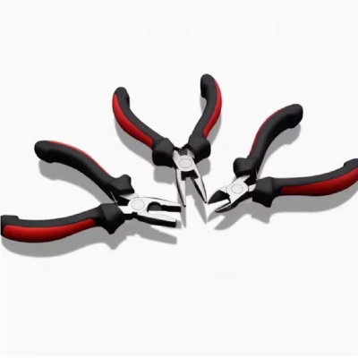 Mini Pliers Diagonal Pliers Wire Round Mouth Bent Long Needle Nose Cutter Handcraft Beading For DIY Small Jewelry Pliers Tools