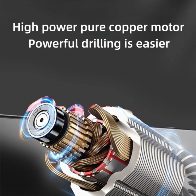 220V 50Hz Impact Drill 0-3000 R/min High Rotation Speed Corded Electric Drill Tool Max 13mm Chuck Controllable Speed 780W 1420